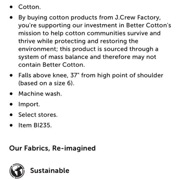 J Crew Long Sleeve Mini Dress - Picture 3 of 5